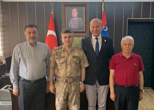 NEMRUT ROTARY KULÜBÜNDEN JANDARMA KOMUTANINA ZİYARET