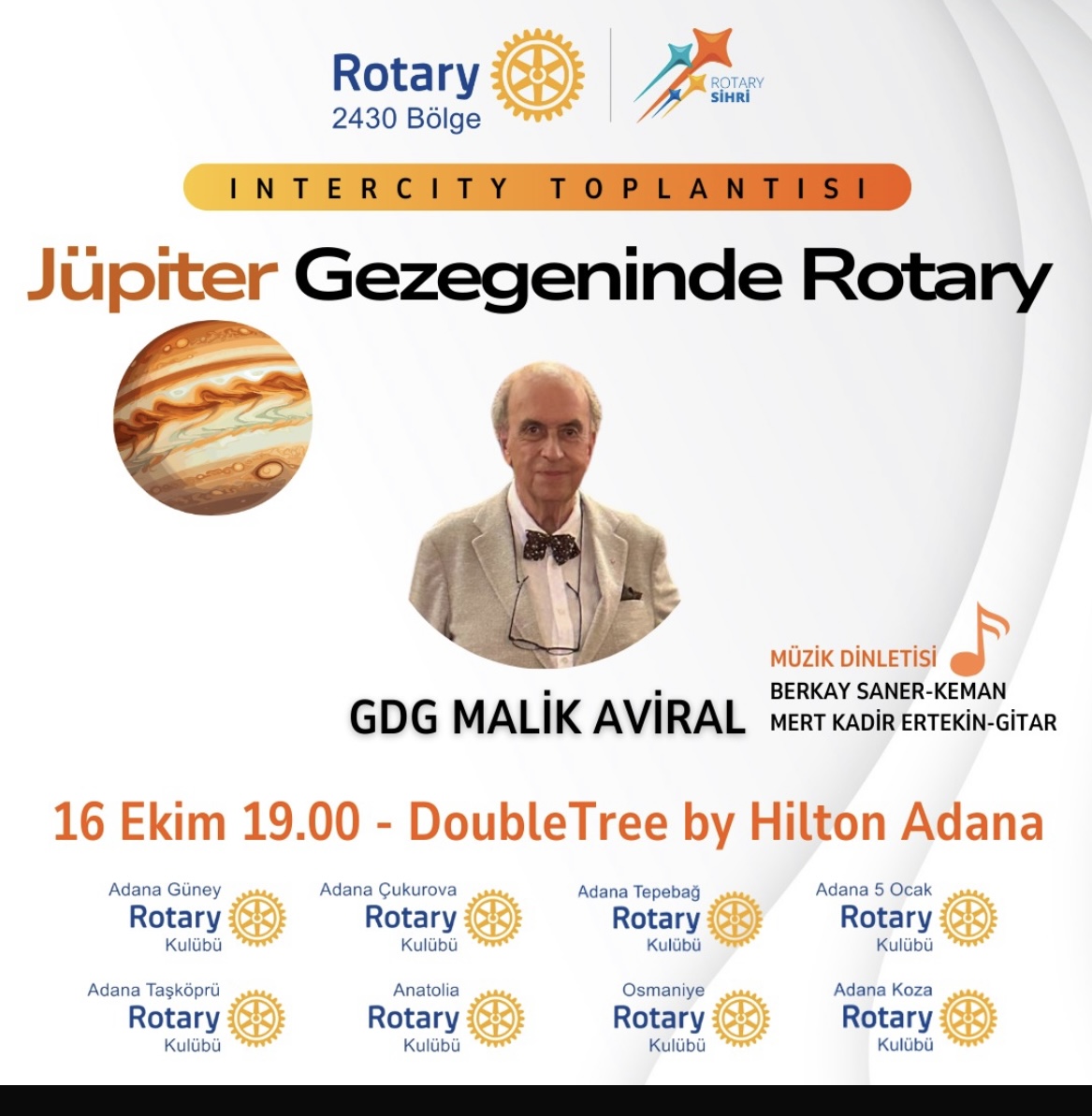 Adana İntercity - Rotary 2430. Bölge