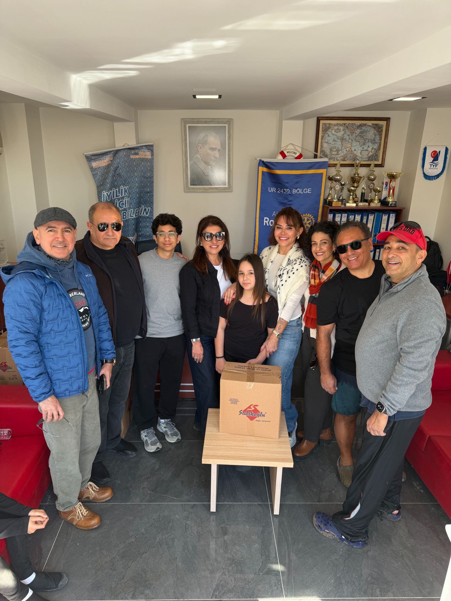 Akdeniz Rotary Kulübü İnteractlarla Ortak Proje