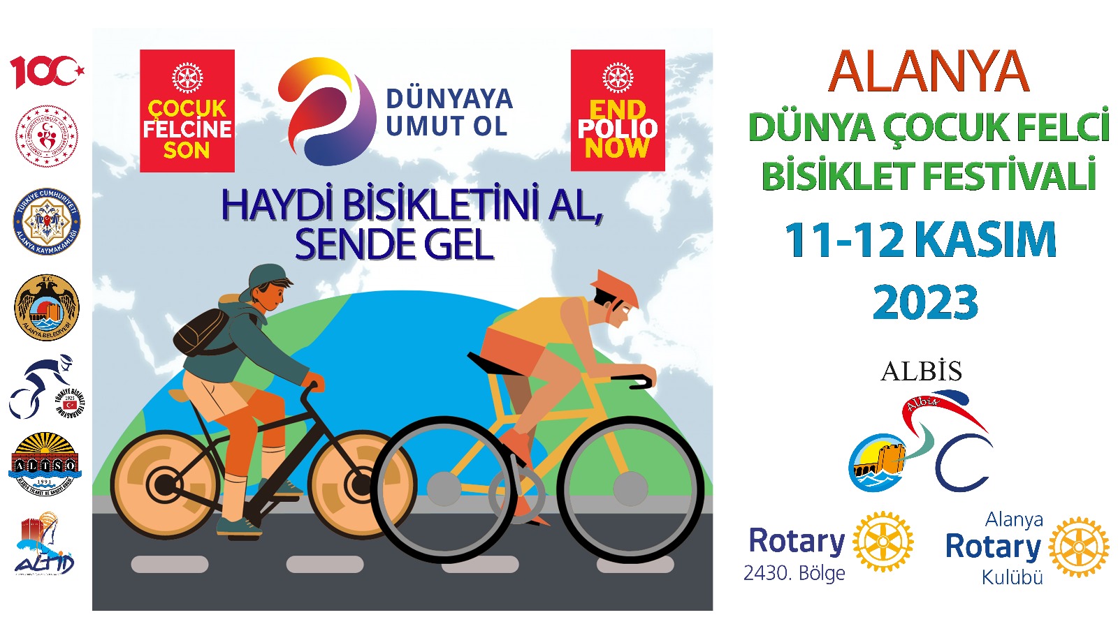 Alanya Çocuk Felci Bisiklet Festivali