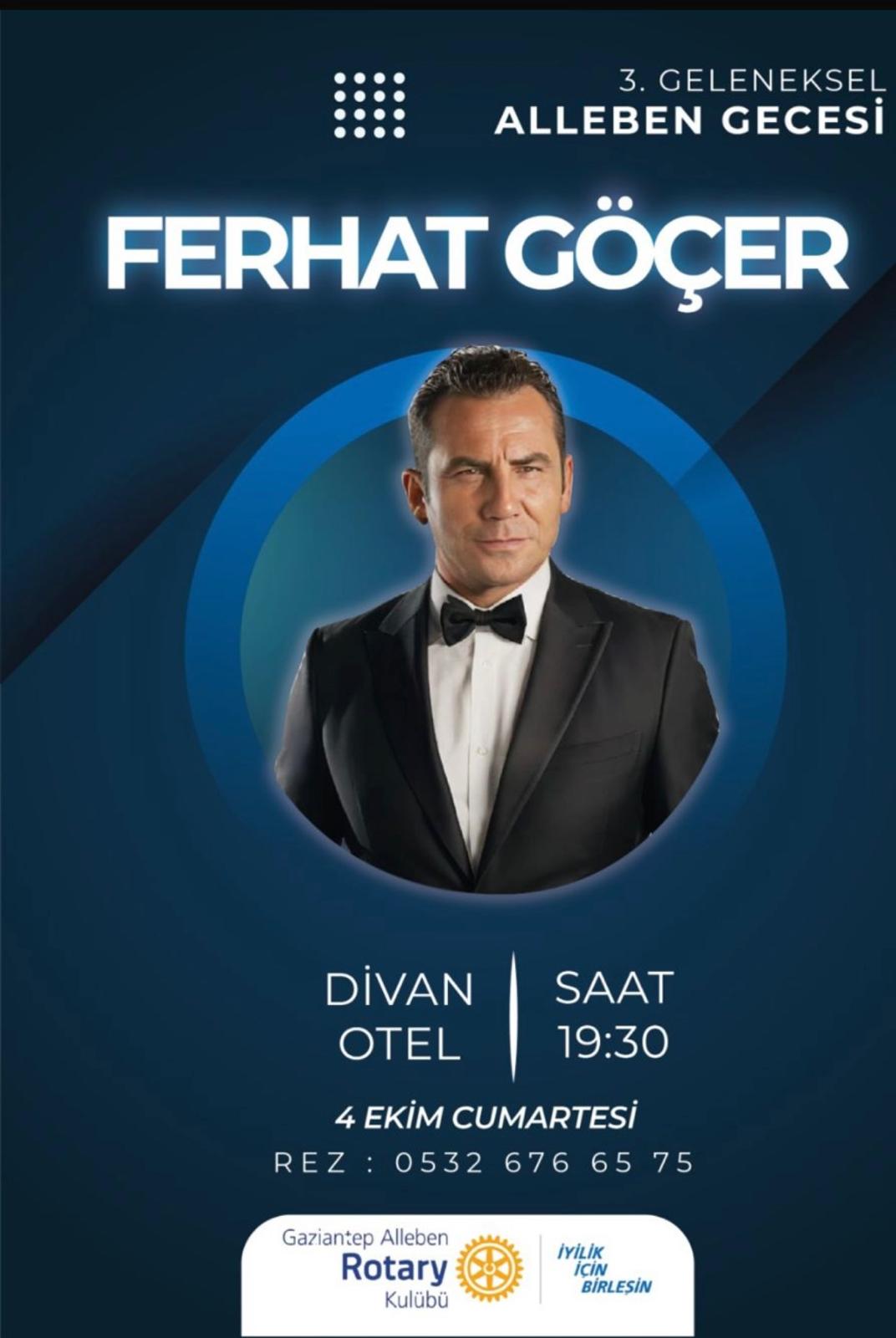 Alleben Gecesi Ferhat Göçer Konseri