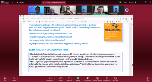 Ankara Beysukent RK - Kulüp Stratejik Planı Oluşturulması