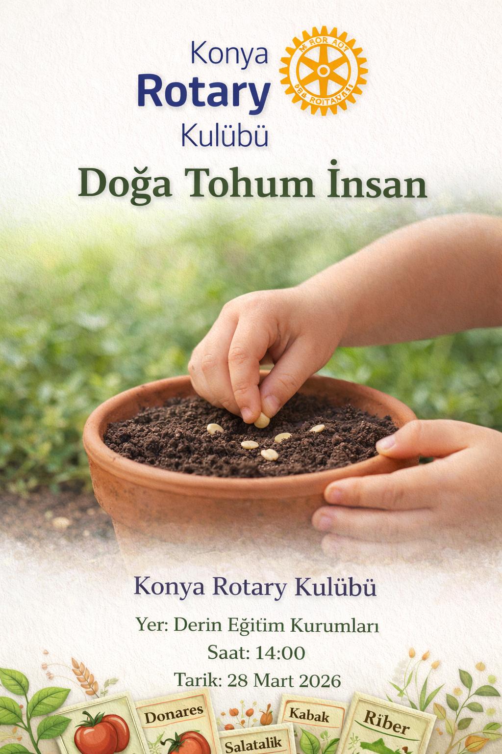 Ata Tohum Projesi Kapsamında Domates Ekimi Etkinliği