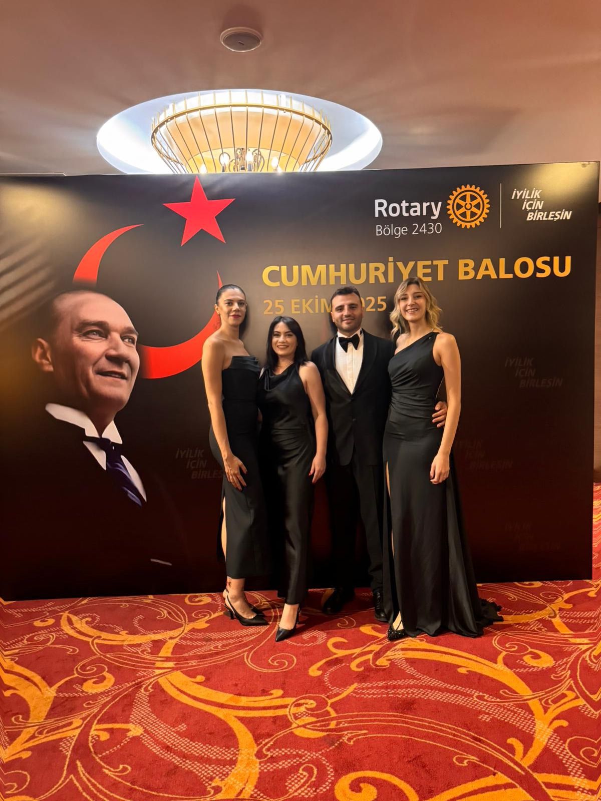 Adana Taşköprü Rotary Kulübü Olarak Ankara'da Düzenlenen Cumhuriyet Balosu'na Katıldık
