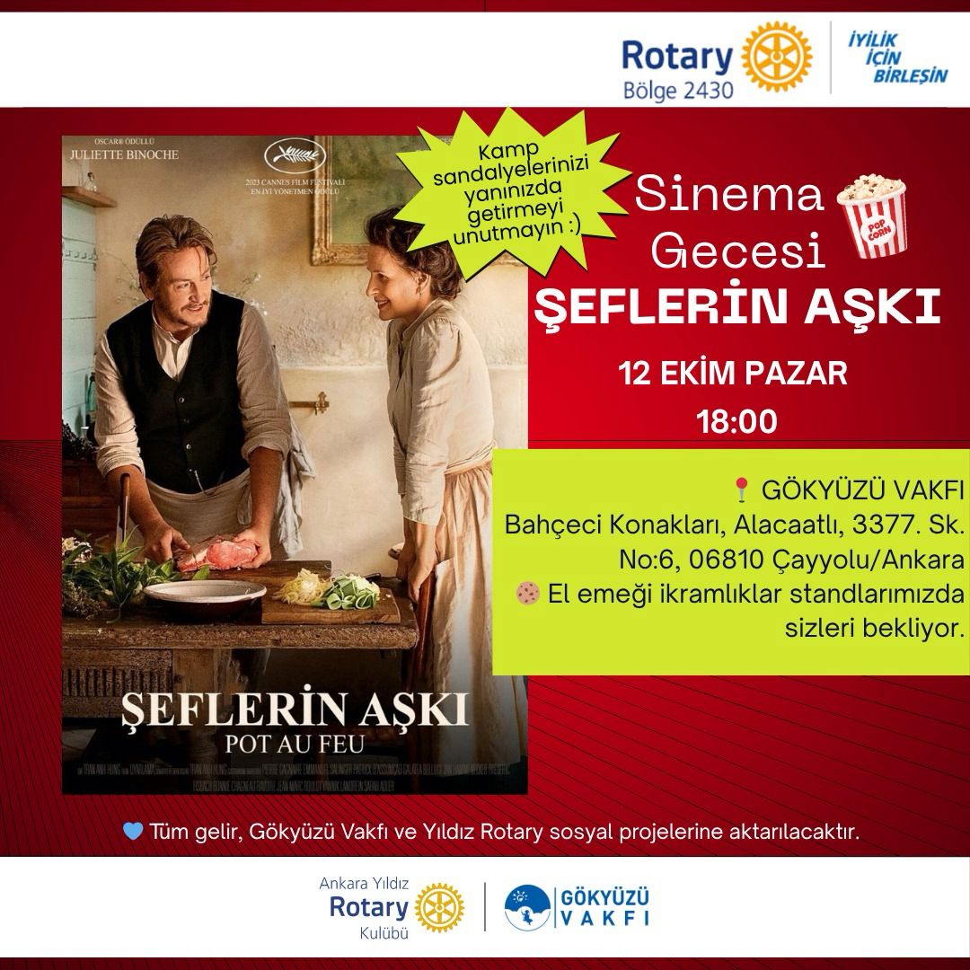 Bursiyerler Buluşma ve Film Gecesi