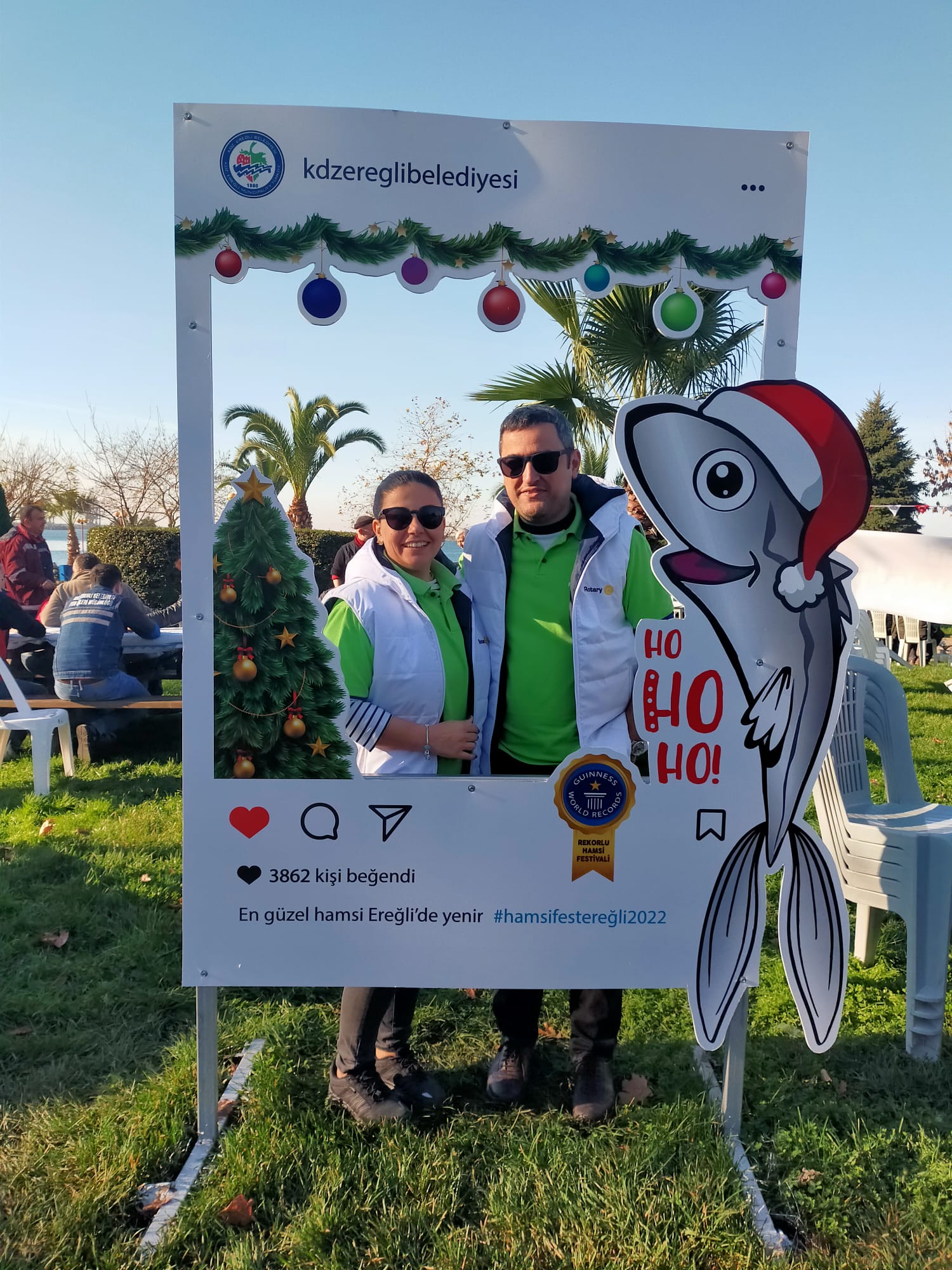 KDZ.EREĞLİ ROTARY KULÜBÜ HAMSİ FESTİVALİNDEYDİ