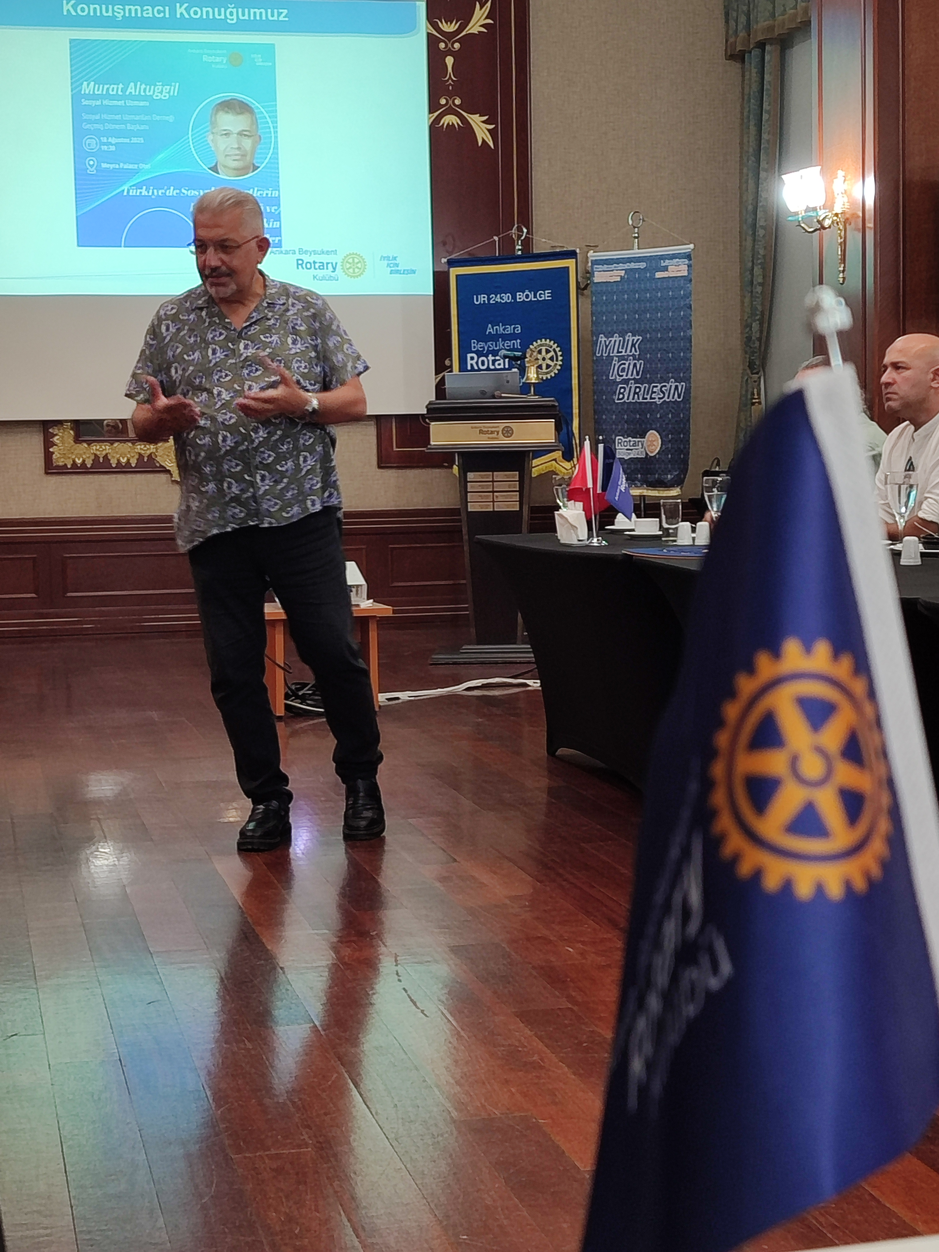 Sosyal Hizmetlerin Dünü, Bugünü, Geleceği - Ankara Beysukent Rotary Kulübü 169/4 Toplantısı