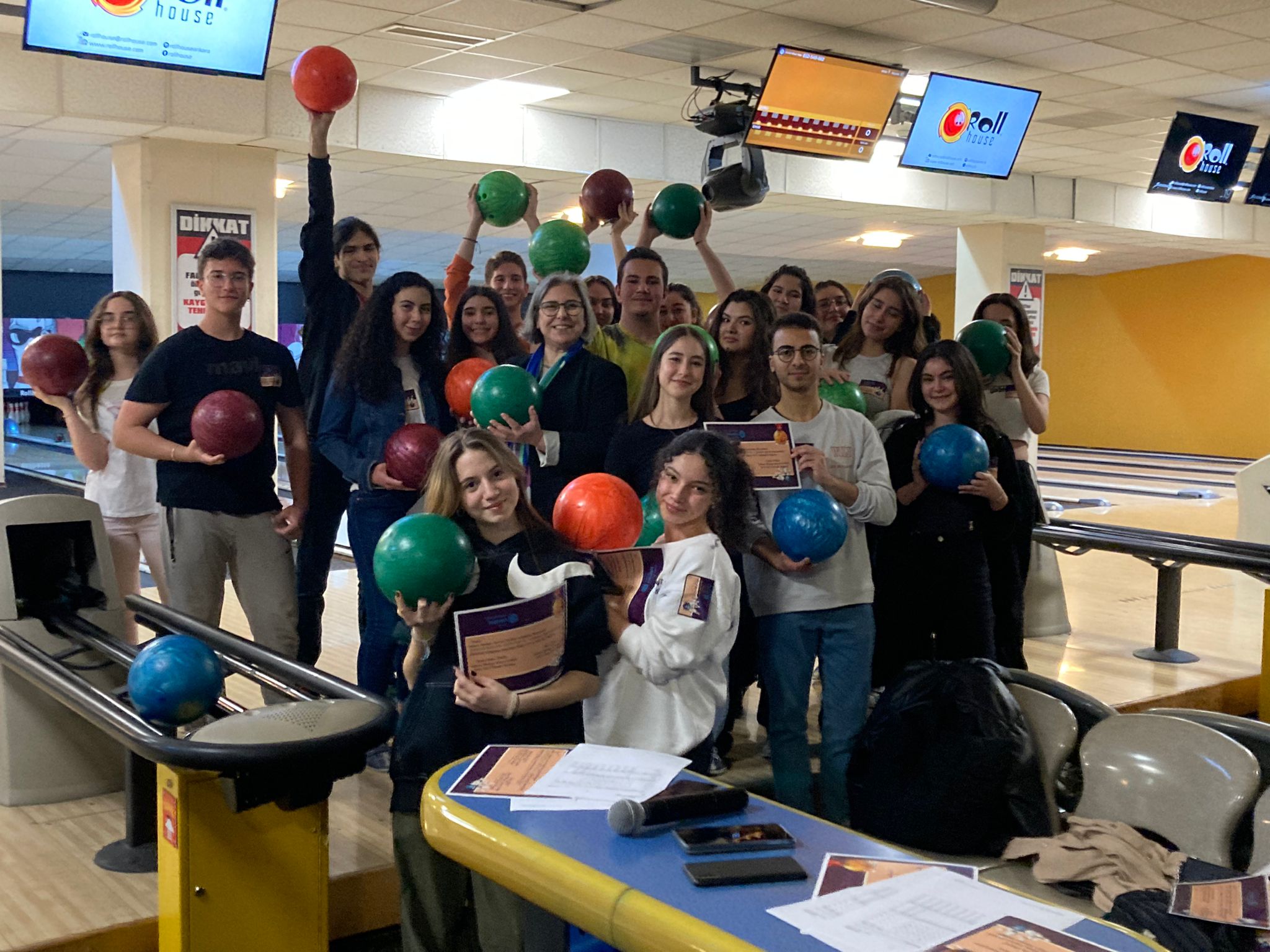 Ankara Maltepe Interact Kulübü Dostluk Bowling Turnuvası