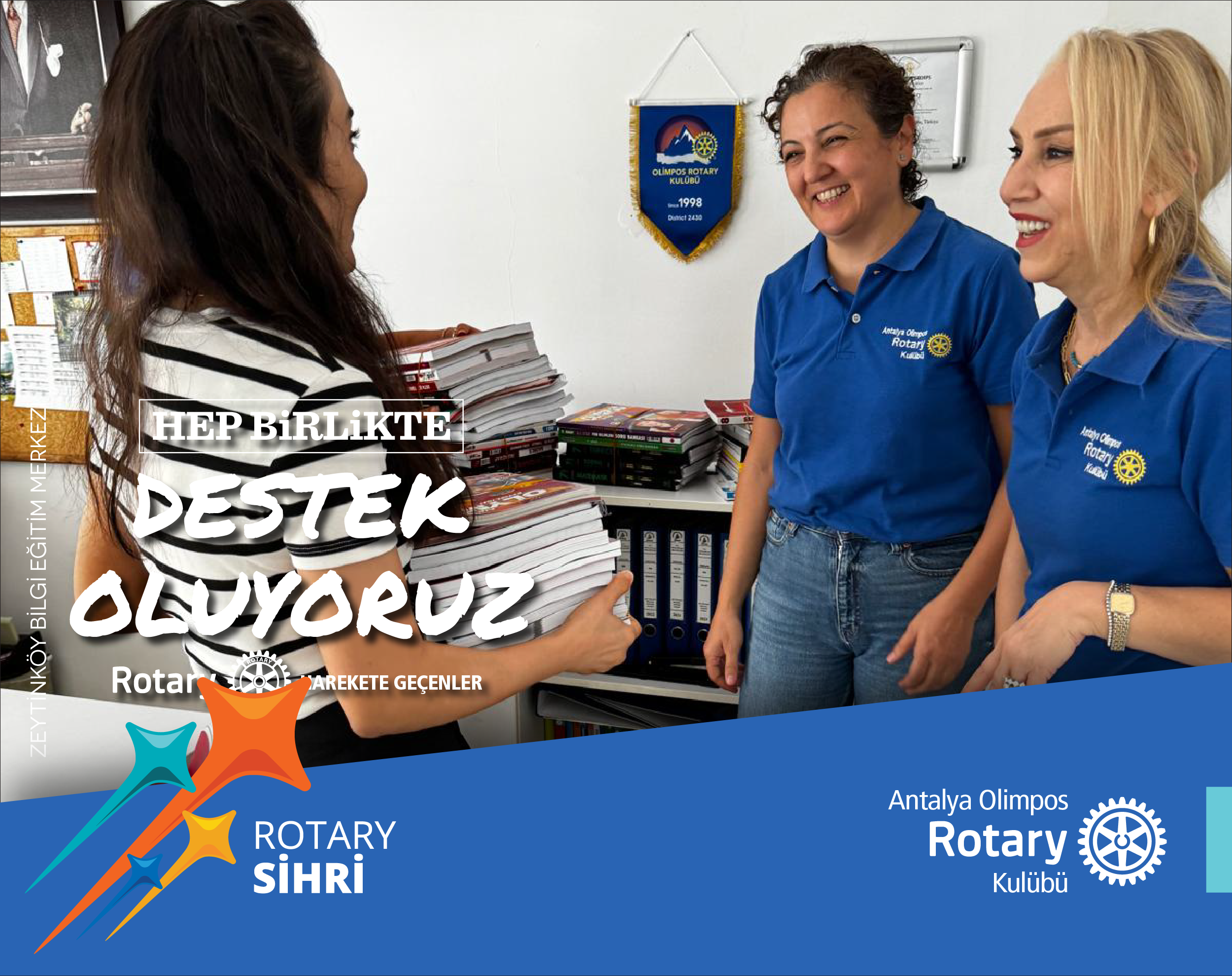 İhtiyaç Sahibi öğrencilere Kitap Desteği (Zeytinköy Eğitim Mrk)