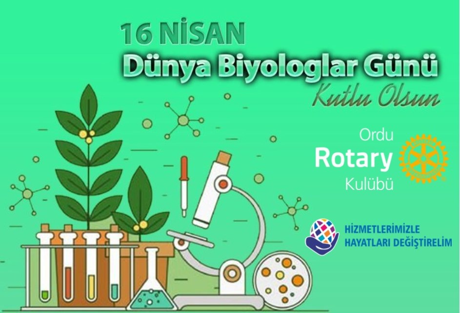 Sağlık sektöründen çevre ve tarım sektörüne kadar oldukça geniş bir alanda araştırma ve uygulama yapan biyologların 16 Nisan Dünya Biyologlar Günü’nü kutlarız.