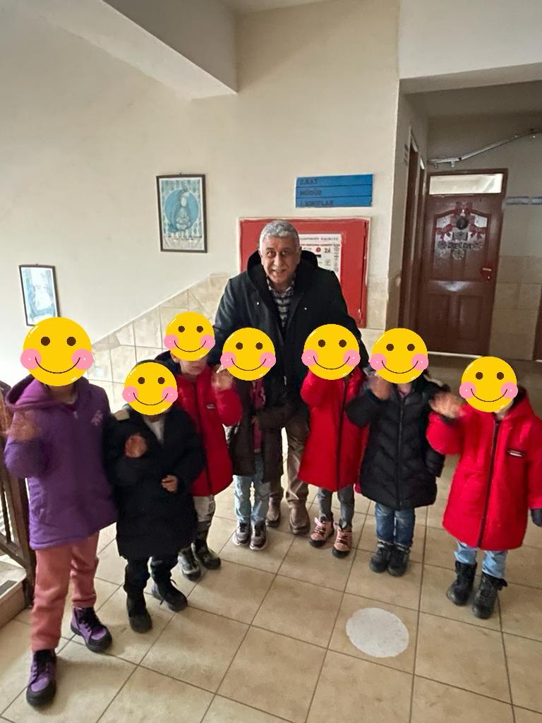 Ankara Tunalı Hilmi Rotary Kulübü Antakya / Hatay Madenboyu Ortaokulu Bot ve Mont Bağışı