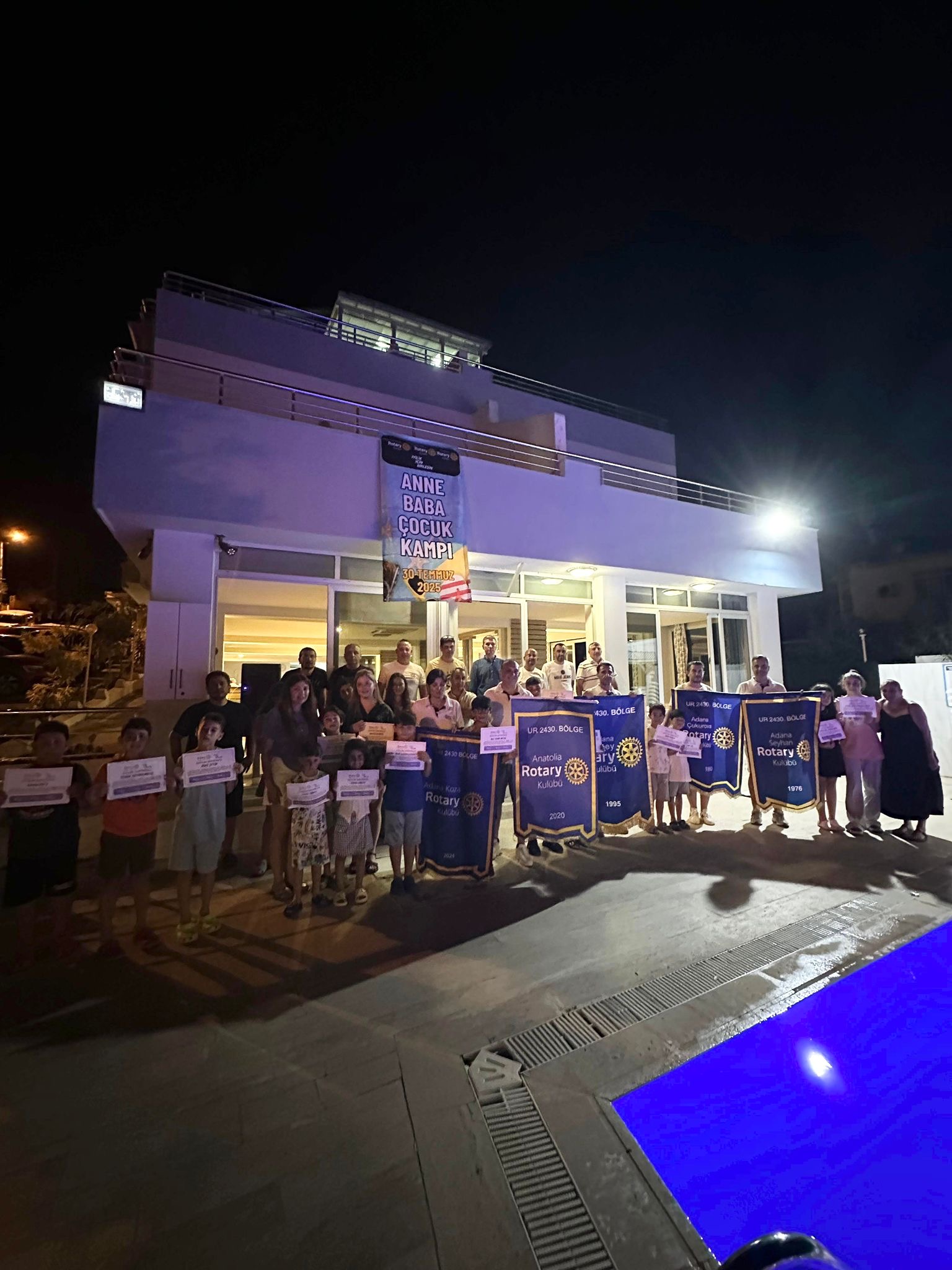 Adana Güney Rotary Anne Baba Çocuk Kampı