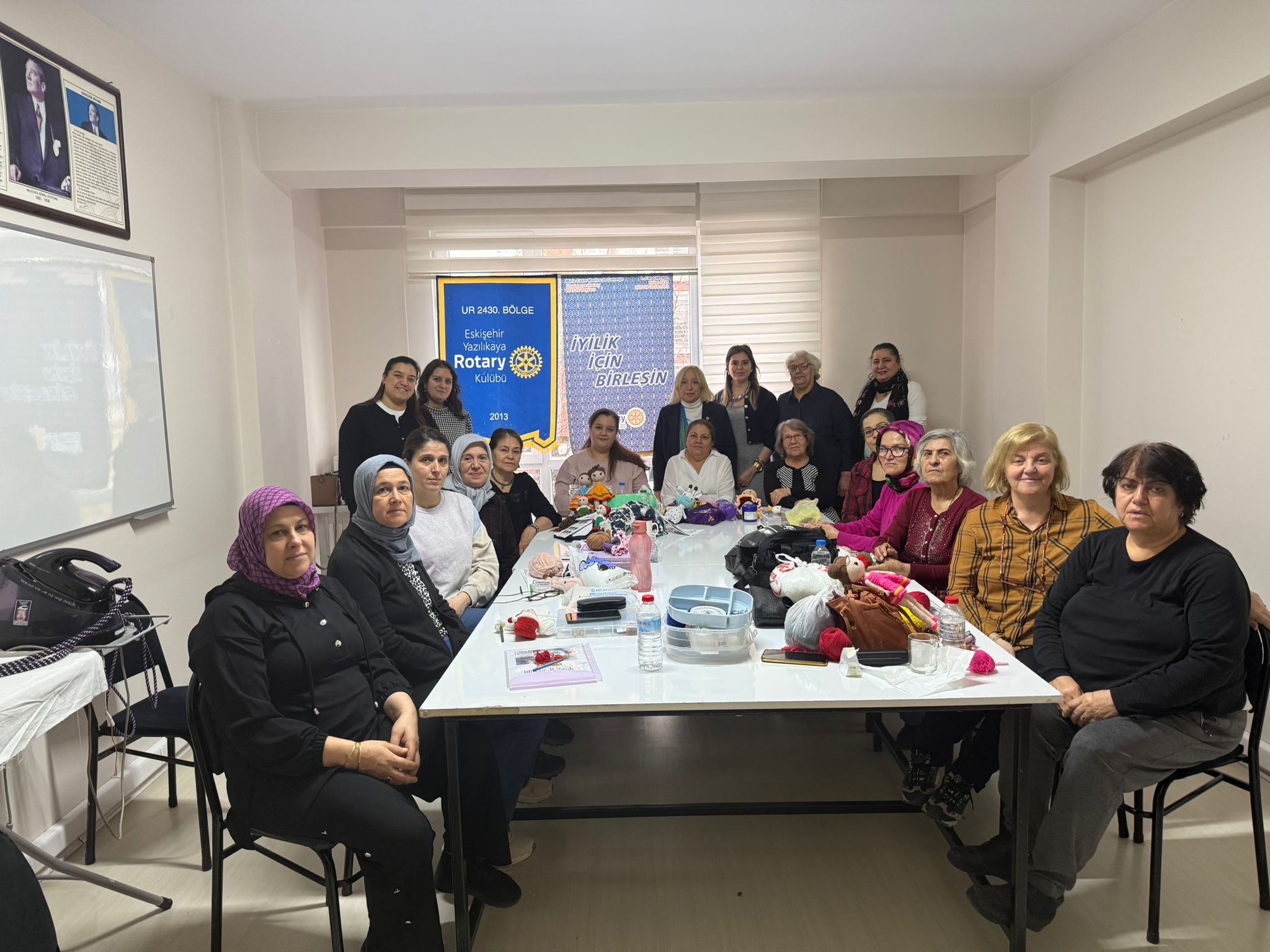 Meslek edindirme kursu düzenlendi