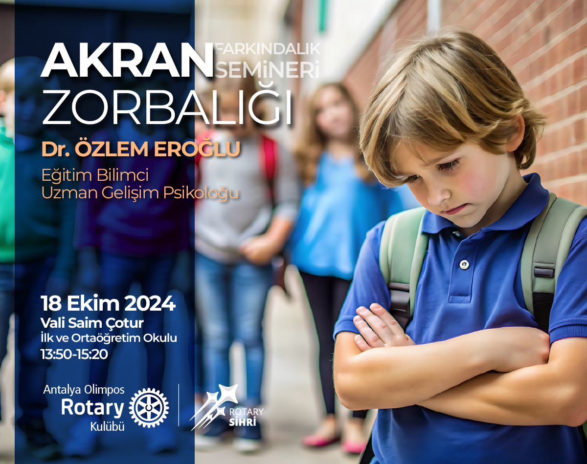 Antalya Olimpos RK Akran Zorbalığı Farkındalık Semineri