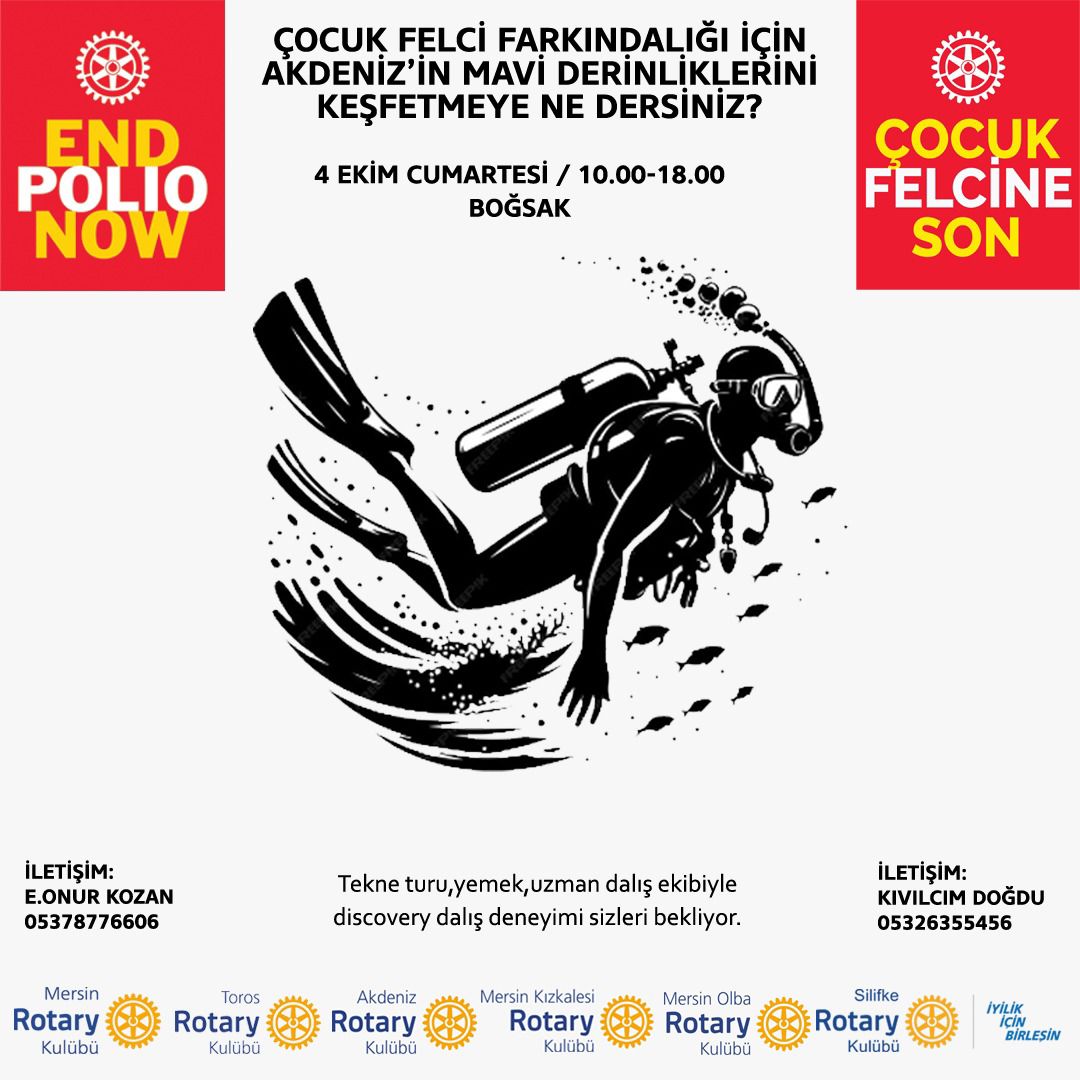 Polio Çocuk Felcine Son Dalış Etkinliği