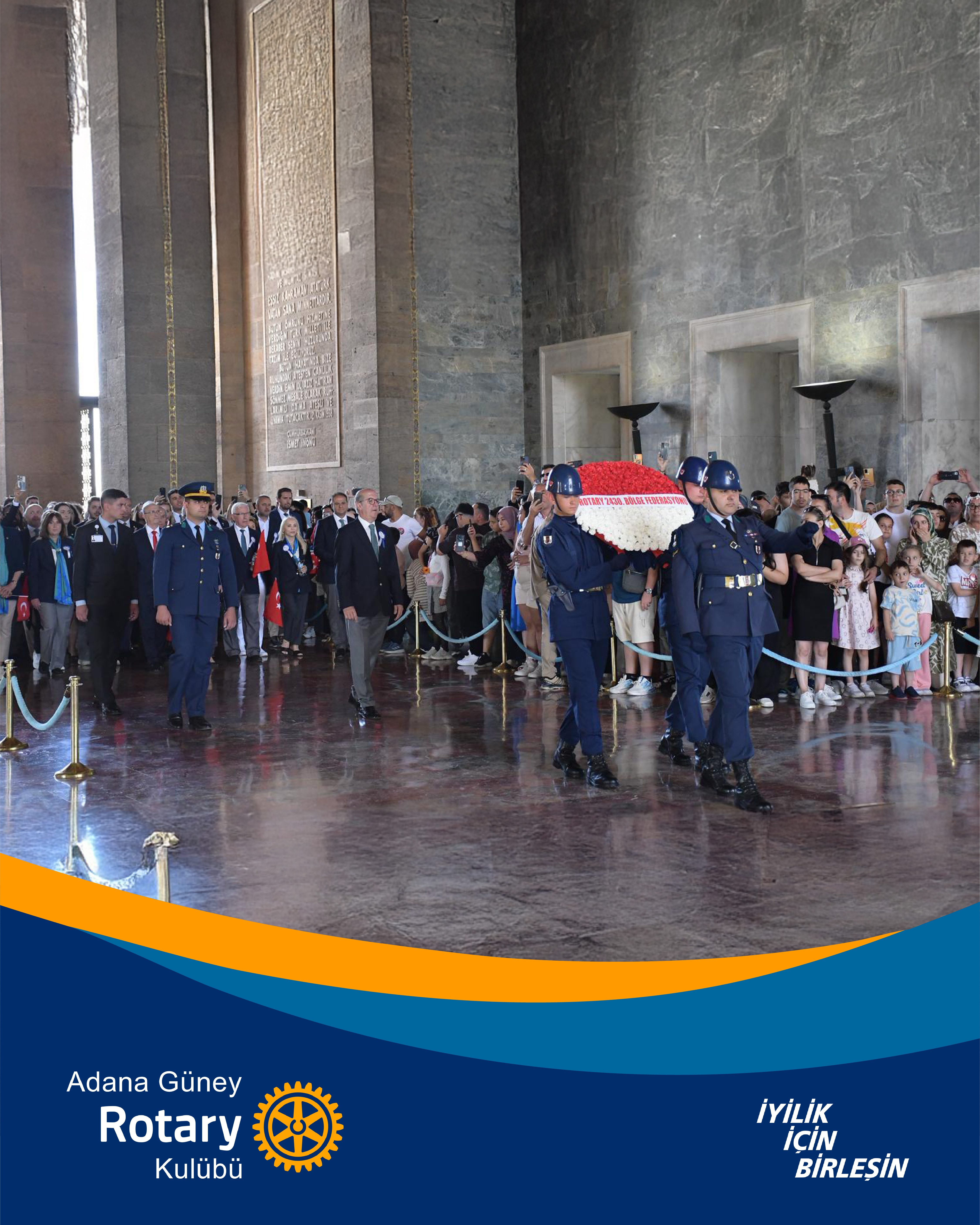 Adana Güney Rotary Kulübü Anıtkabir Ziyareti