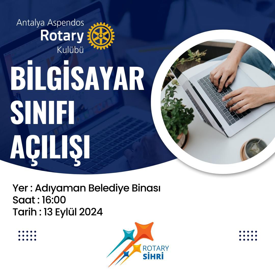 Adıyaman Etüt Mrkz. Bilgisayar Sınıfı Açılışı