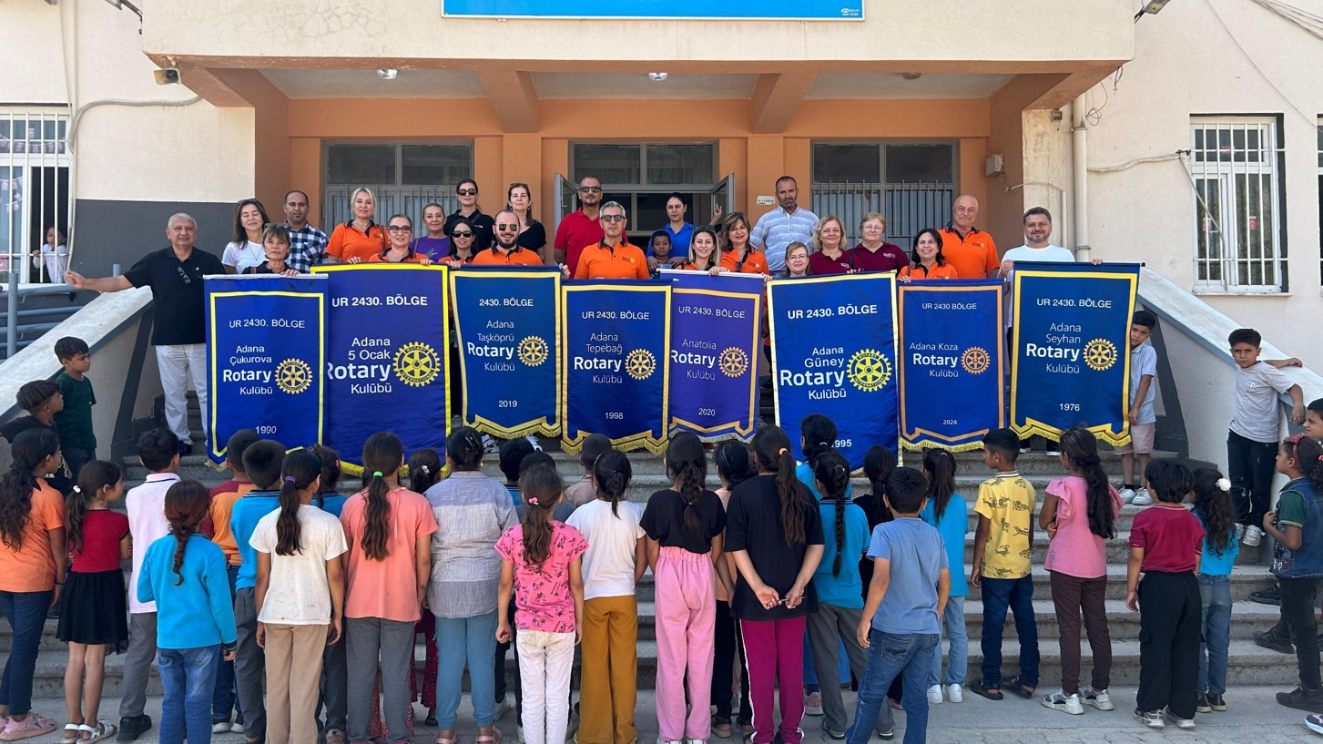 Adana Seyhan Rotary,Hatay-Kırıkhan General Şükrü Kanatlı ilkokulu su arıtma tesisi