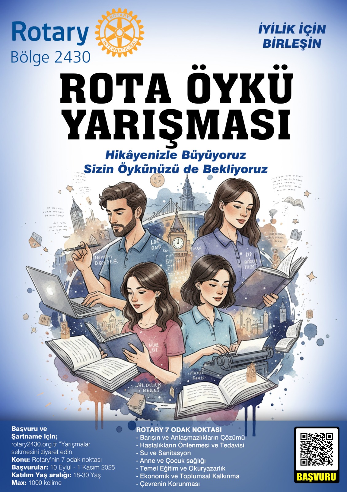 Rota öykü yatışması tanıtım materyali