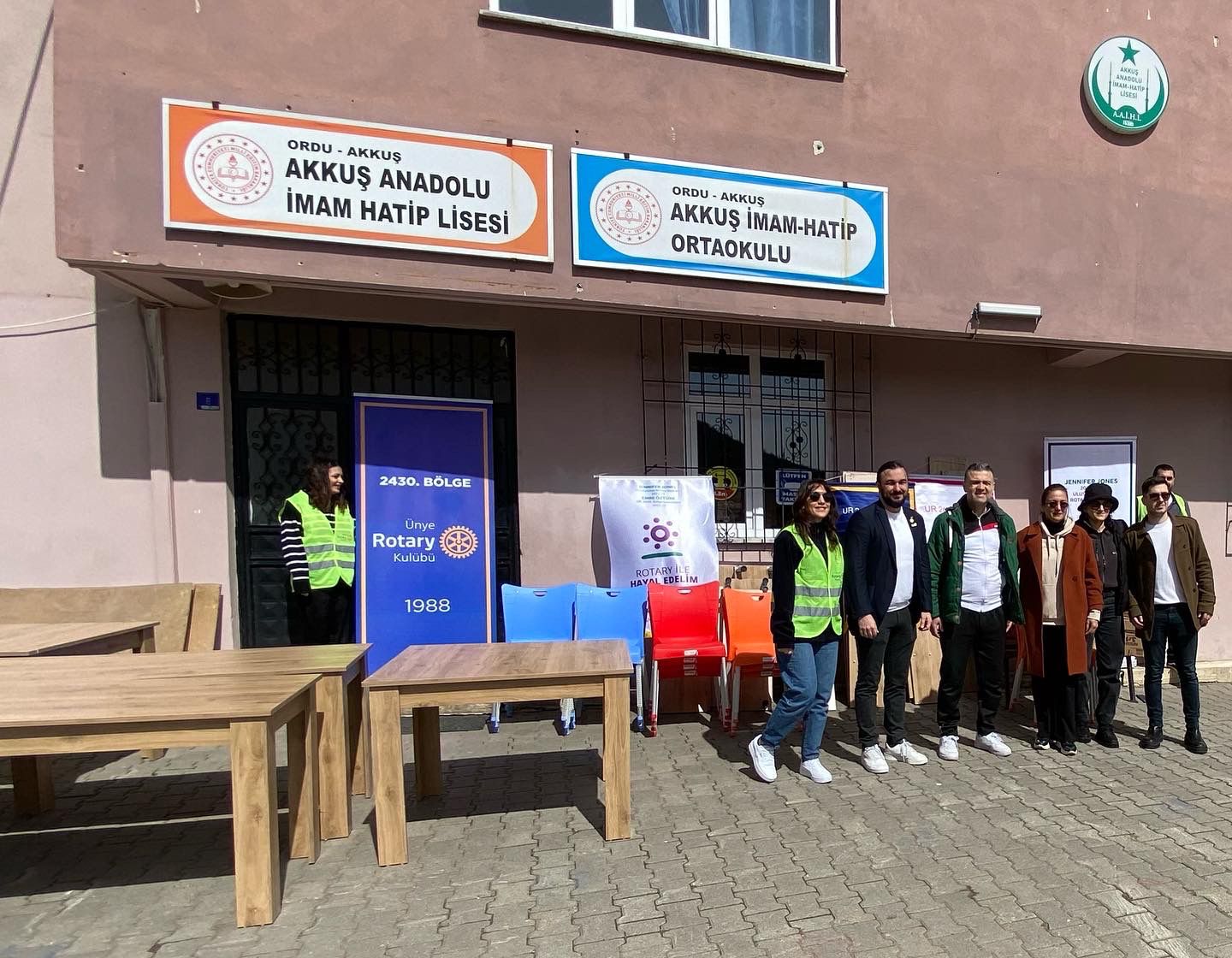 Ordu Rotary Kulübü, Ünye Rotary Kulübü, Ordu Rotaract Kulübü ve İstanbul Beyoğlu Rotaract Kulübü Ortak Projesi