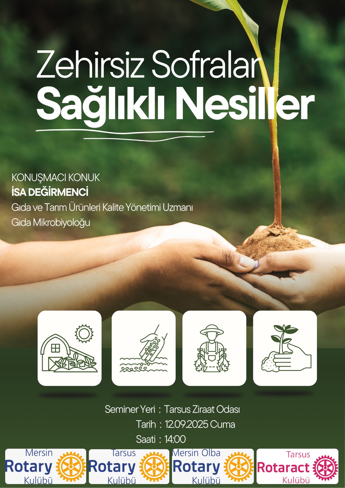 TARSUS ZİRAAT ODASI İLE ORTAK PROJE