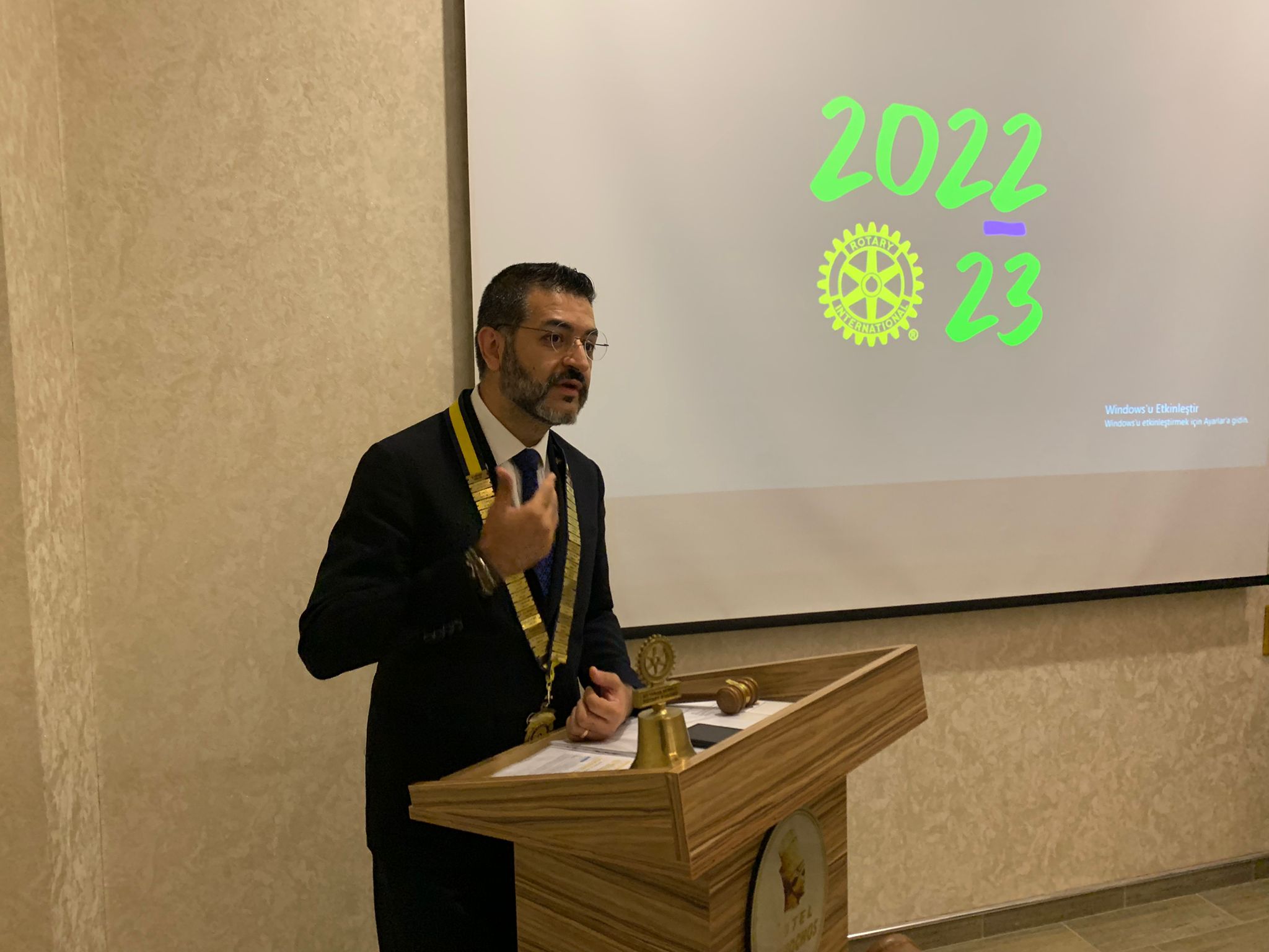 NEMRUT ROTARY KULÜBÜNE GUVERNÖR ZİYARETİ