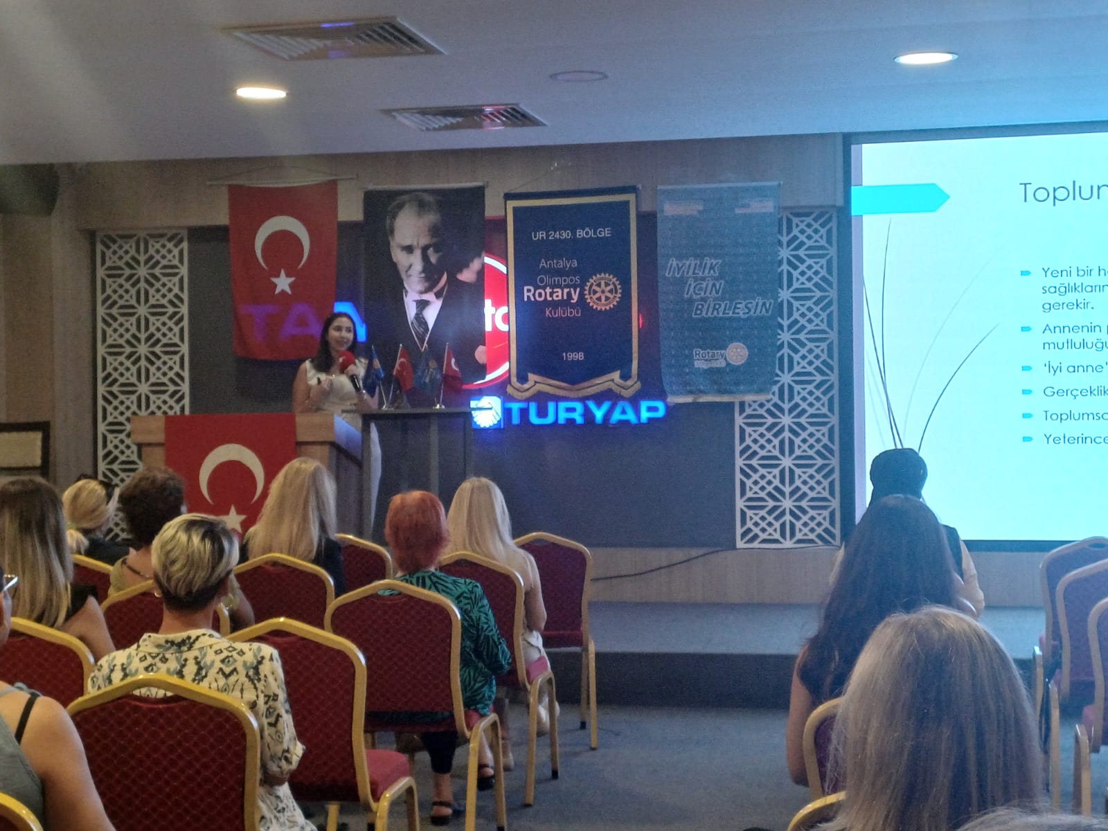 ANTALYA OLİMPOS RK RUH SAĞLIĞI SEMİNERİ GÖRÜNMEYENİ GÖR!