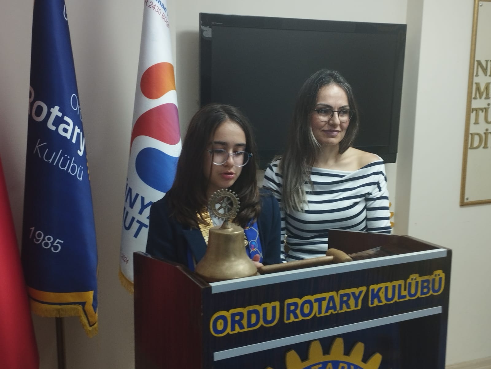 Ordu Rotary Kulübünün 23 Nisan Ulusal Egemenlik ve Çocuk Bayramında başkanı Neva Yılmaz oldu.