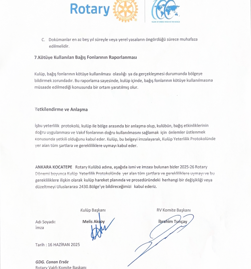 Vakıf Seminerine Katılım