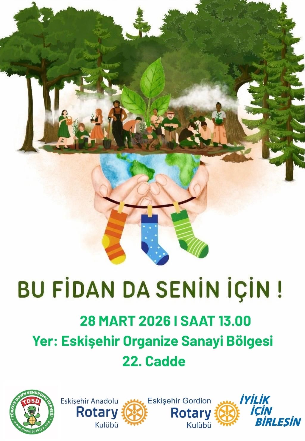 Down sendromlu çocuklarımız ile çok keyifli anlar geçirdik