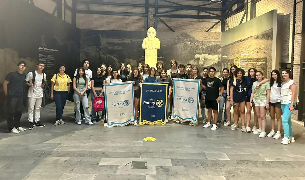 Adana Interact Kulübü ve Adana Rotary Kulübü Müze Gezisi