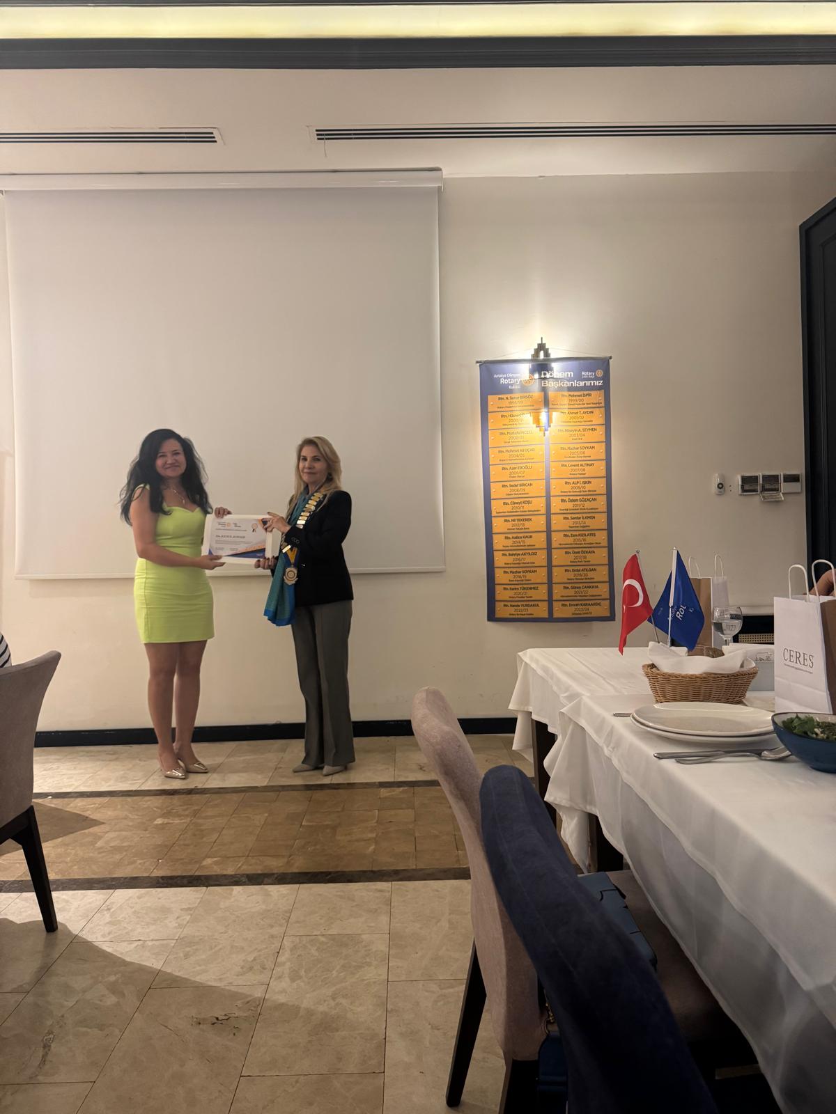 Antalya Olimpos Rotary Cilt Kanseri Farkındalık Semineri