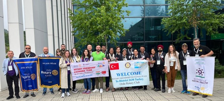 ROTARY DOSTLUK DEĞİŞİMİ PROGRAMI KAPSAMINDA ÜNYE RK OLARAK HİNDİSTAN’DAN GELEN ROTARYEN DOSTLARIMIZI AĞIRLADIK.