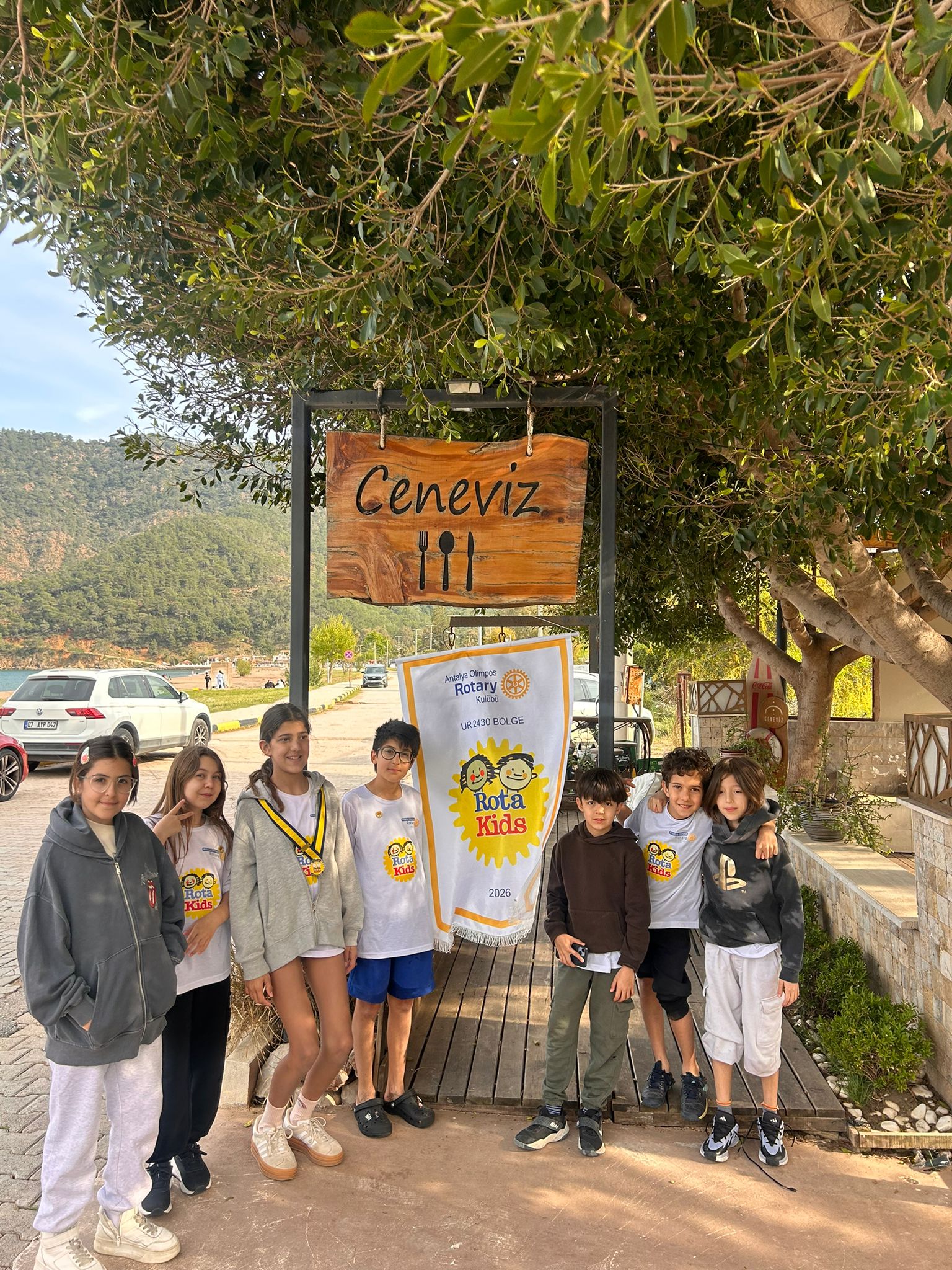 ANTALYA OLİMPOS RK ROTAKIDS ADRASAN ÇEVRE TEMİZLİĞİ