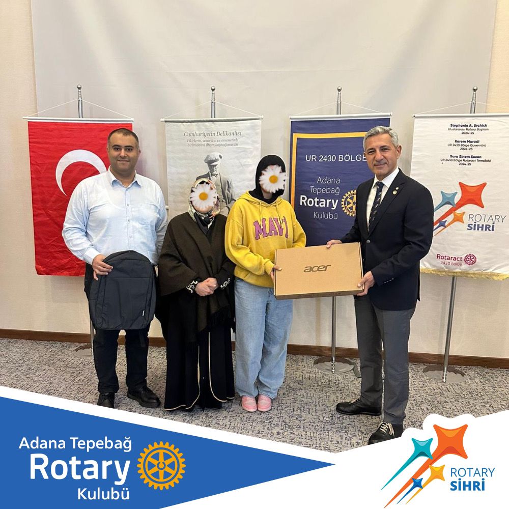 Adana Tepebağ Rotary ''Şehit çocukları bizim çocuklarımız''