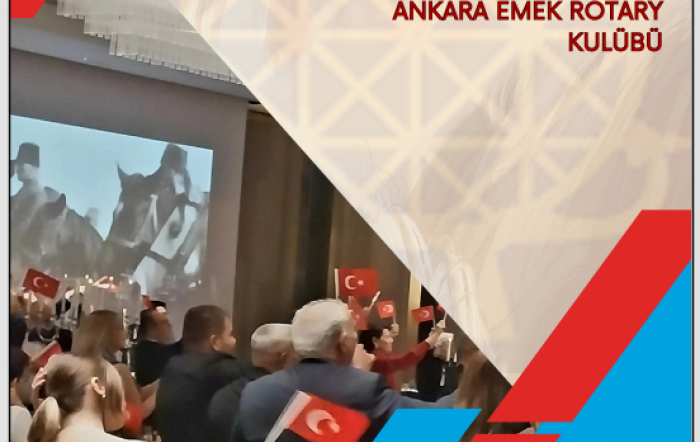 ANKARA EMEK ROTARY KULÜBÜ BÜLTENİ EKİM SAYISIDIR.