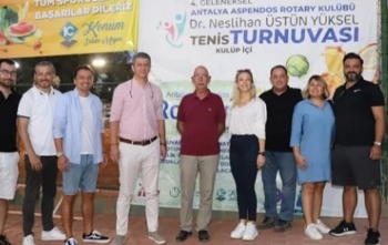 4.ASPENDOS ROTARY KULÜBÜ DR.NESLİHAN ÜSTÜN YÜKSEL TENİS TURNUVASI