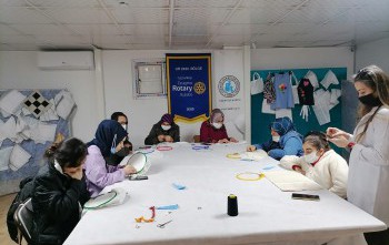Zeugma Rotary Dezavantajlı Genç kızları meslek edindirme