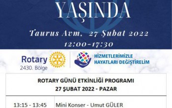 Ankara Çayyolu Rotary Kulübü Dünya Rotary Günü