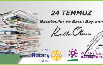 24 TEMMUZ GAZETECİLER VE BASIN BAYRAMI KUTLU OLSUN