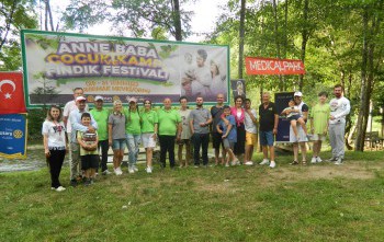 ORDU ROTARY KULÜBÜ ANNE BABA ÇOCUK KAMPI DÜZENLEDİ.