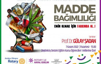 MADDE BAĞIMLILIĞI  FARKINDALIK SEMİNERİ