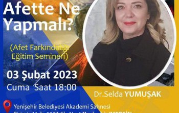 Afet Farkındalığı Eğitim Semineri