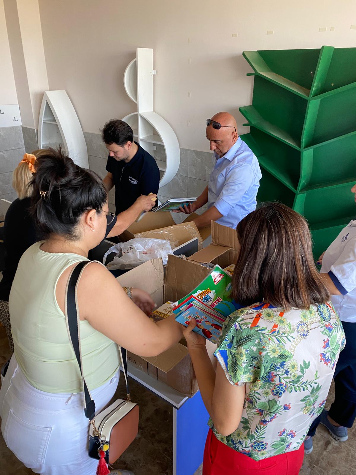 Bir Köyümüz Var Projesi Kapsamında 25 Eylülde Köy Okulu Kütüphanesine Kitap Bağışı