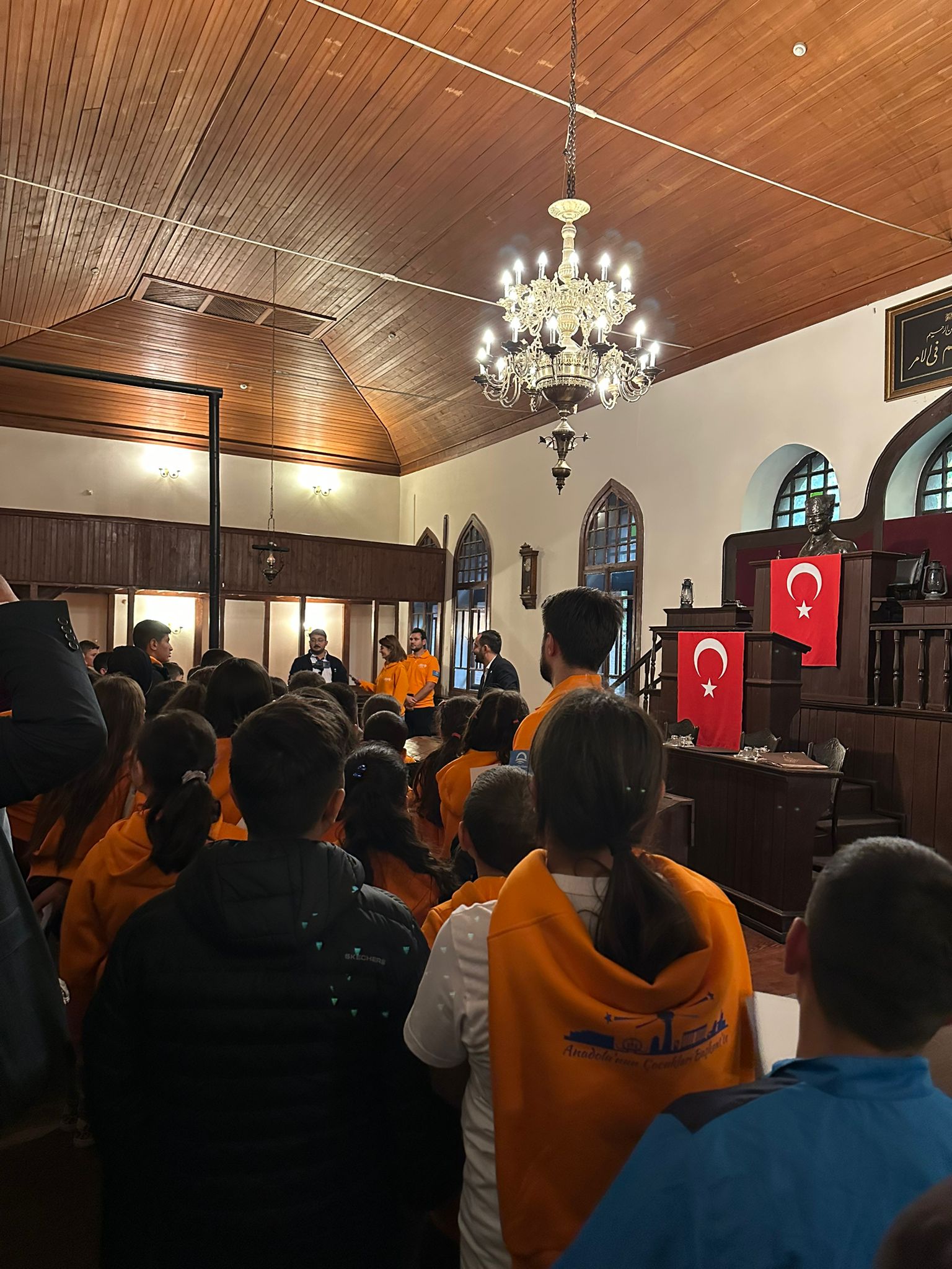 Anadolu'nun çocukları Anıtkabir'de