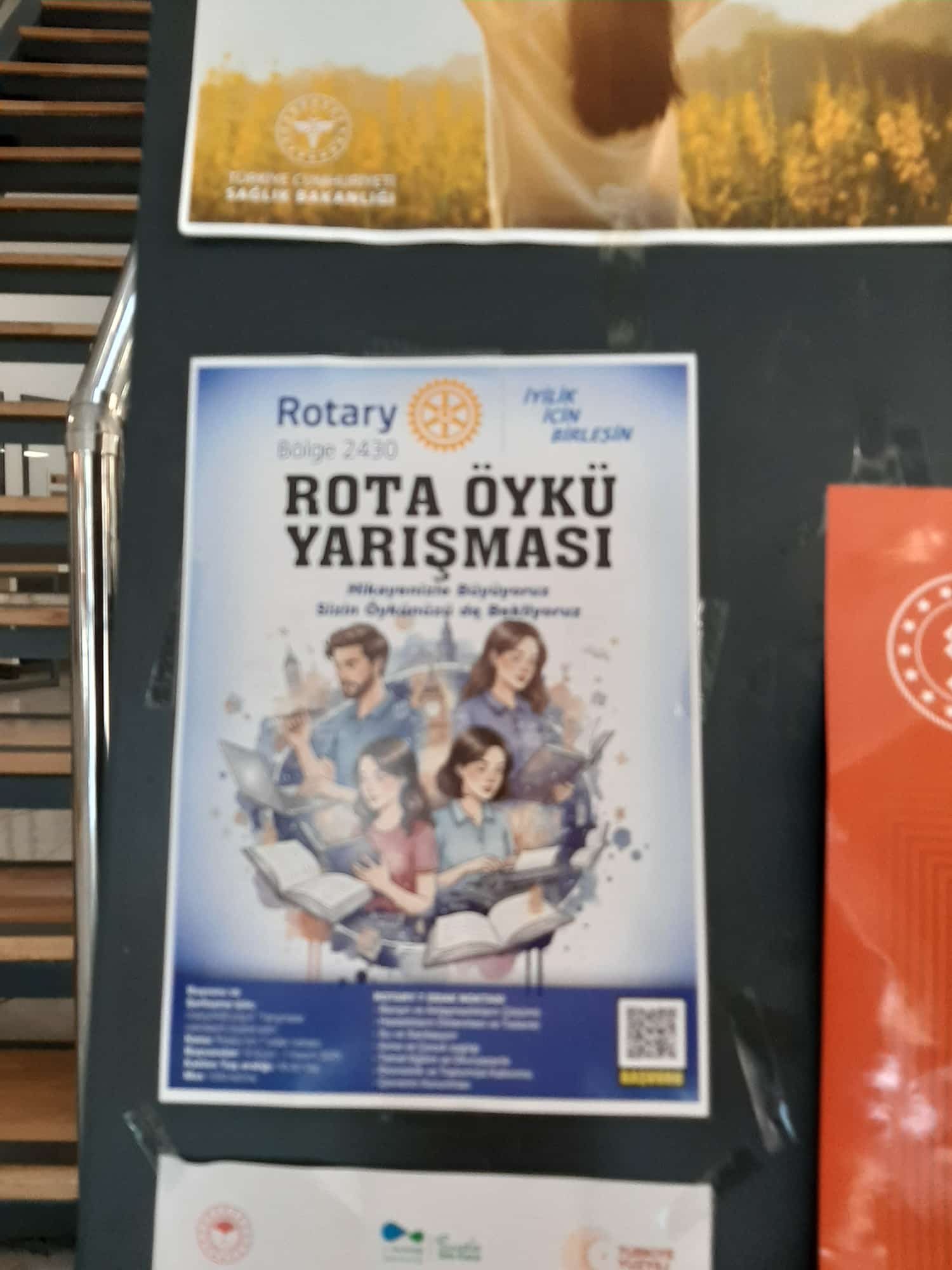 Rota öykü yatışması tanıtım materyali