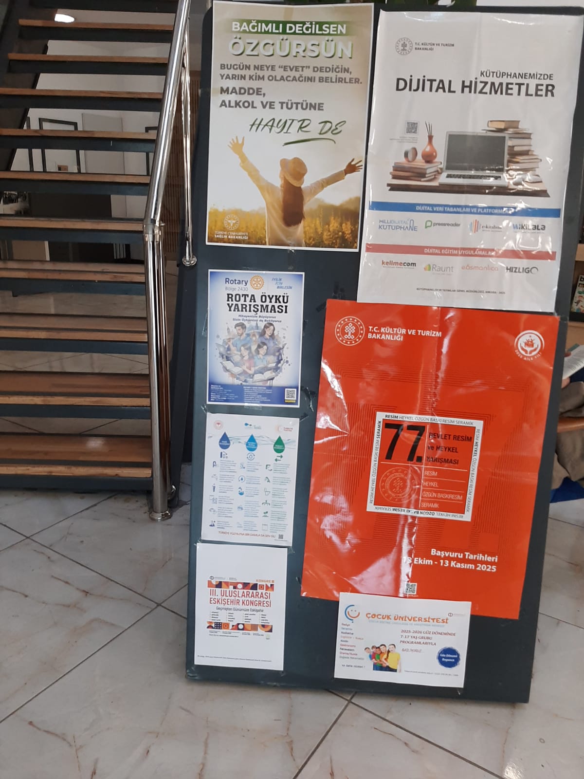Rota öykü yatışması tanıtım materyali