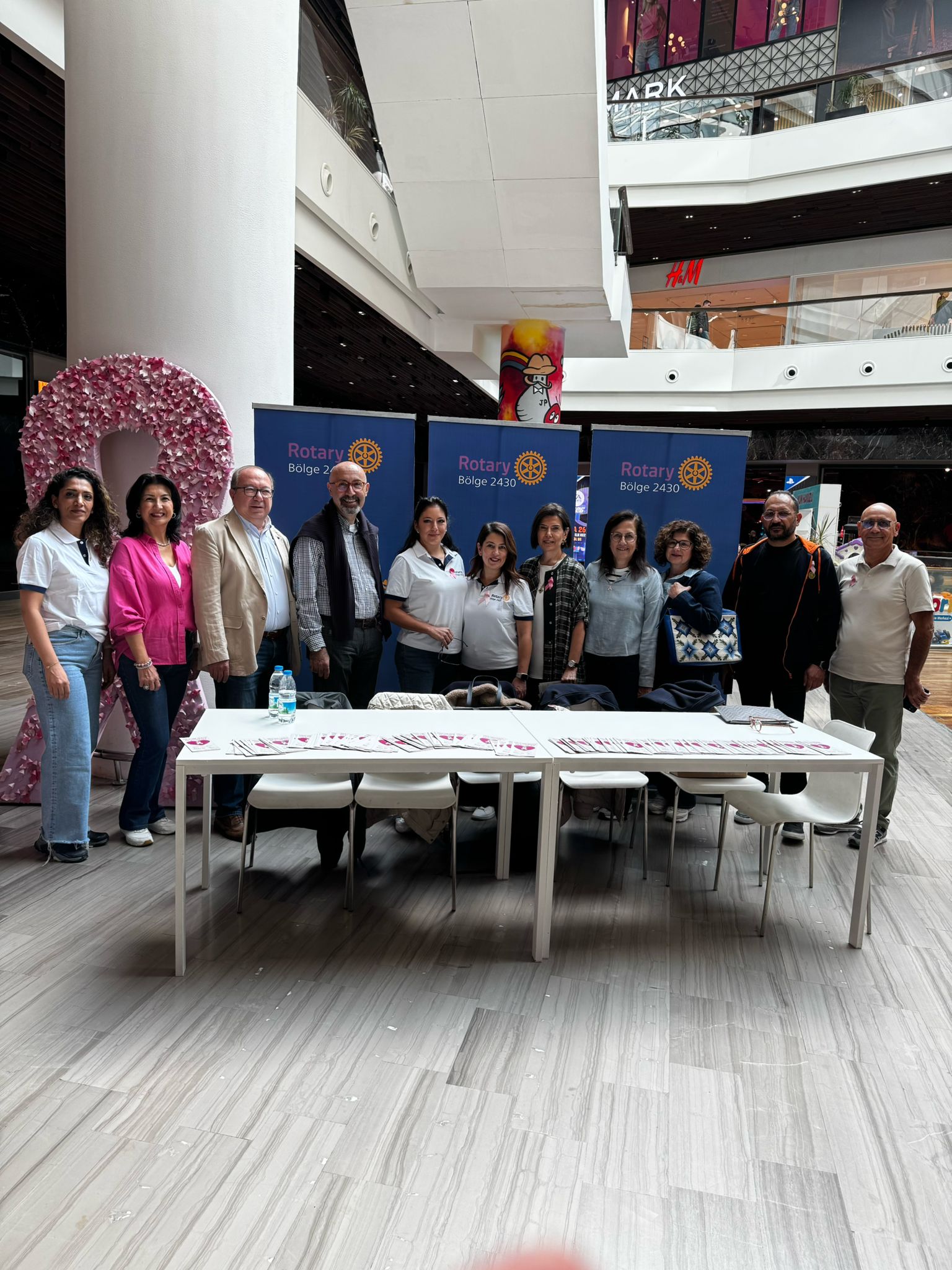 Meme Kanseri farkındalığı stand çalışması