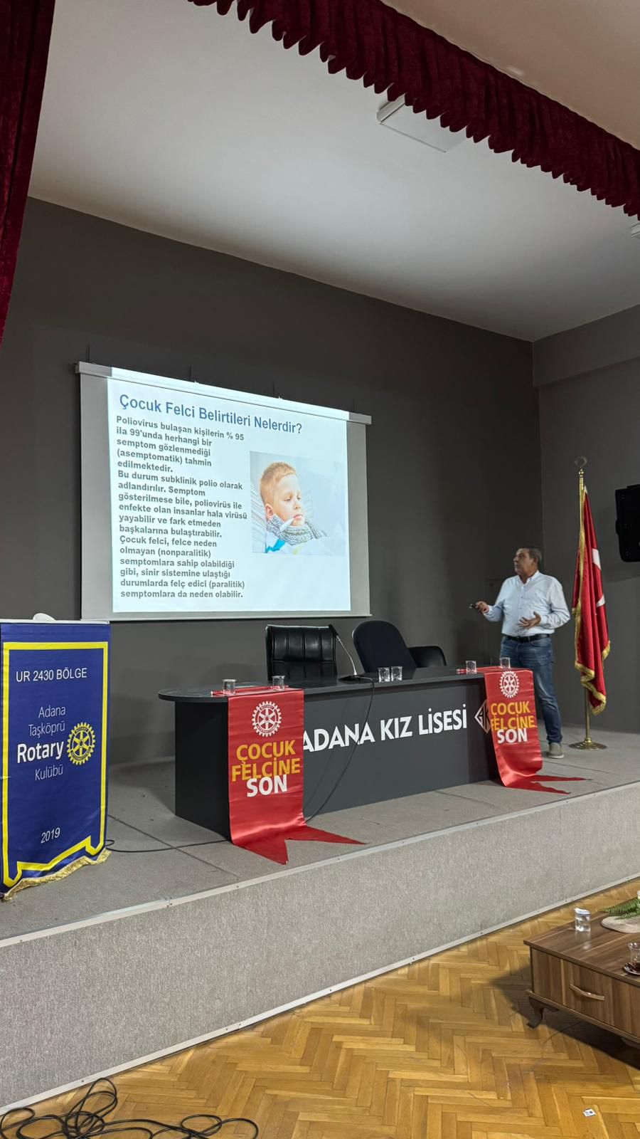 Adana Taşköprü Rotary Kulübü – End Polio Now Proje Çalışmaları