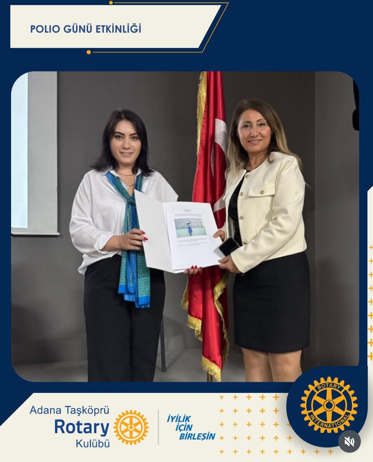 Adana Taşköprü Rotary Kulübü – End Polio Now Proje Çalışmaları
